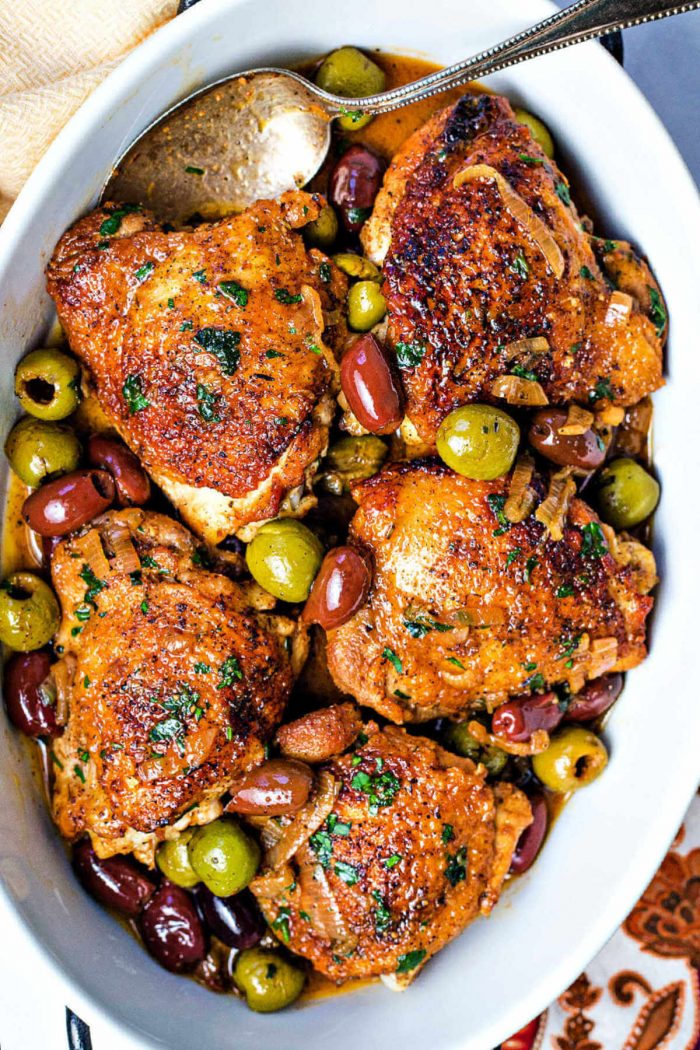 Chicken with Olives